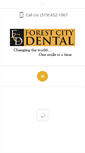 Mobile Screenshot of forestcitydental.ca